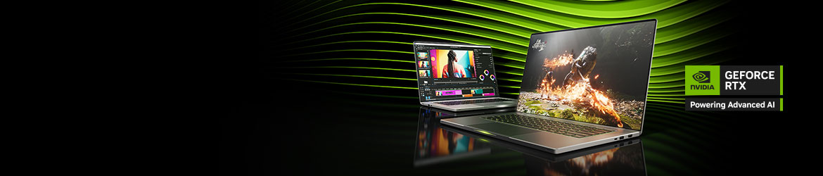 Game Changer De videokaarten uit de GeForce RTX™ 50-serie voor laptops rekenen op de kracht van NVIDIA Blackwell en bieden gamers en makers baanbrekende mogelijkheden.