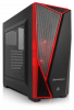 CORSAIR SPEC-04 BEHUIZING VOOR GAMING - MID TOWER (ZWART/ROOD)