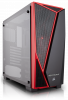 CORSAIR SPEC-04-BEHUIZING VAN GEHARD GLAS VOOR GAMING - MID TOWER (ZWART/ROOD)