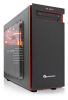 InWIN 703 BEHUIZING VOOR GAMING - MID TOWER (ZWART/ROOD)