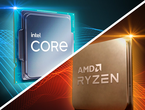 Intel en AMD Game Laptop processors
