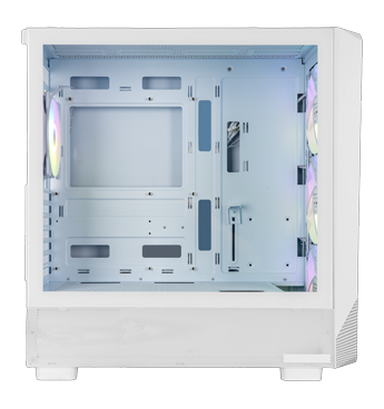 White Gaming PC Case