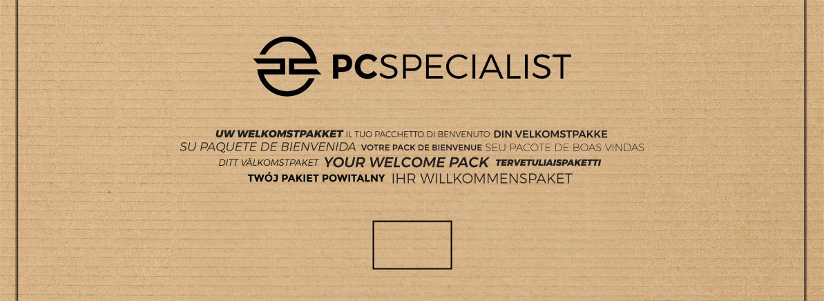 Welkomstpakketdoos